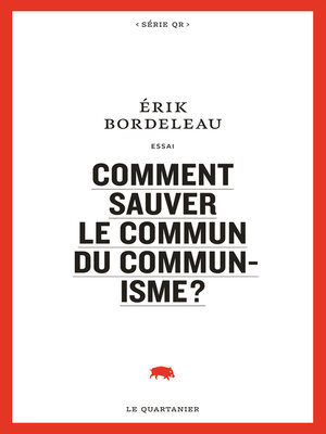 cover image of Comment sauver le commun du communisme?